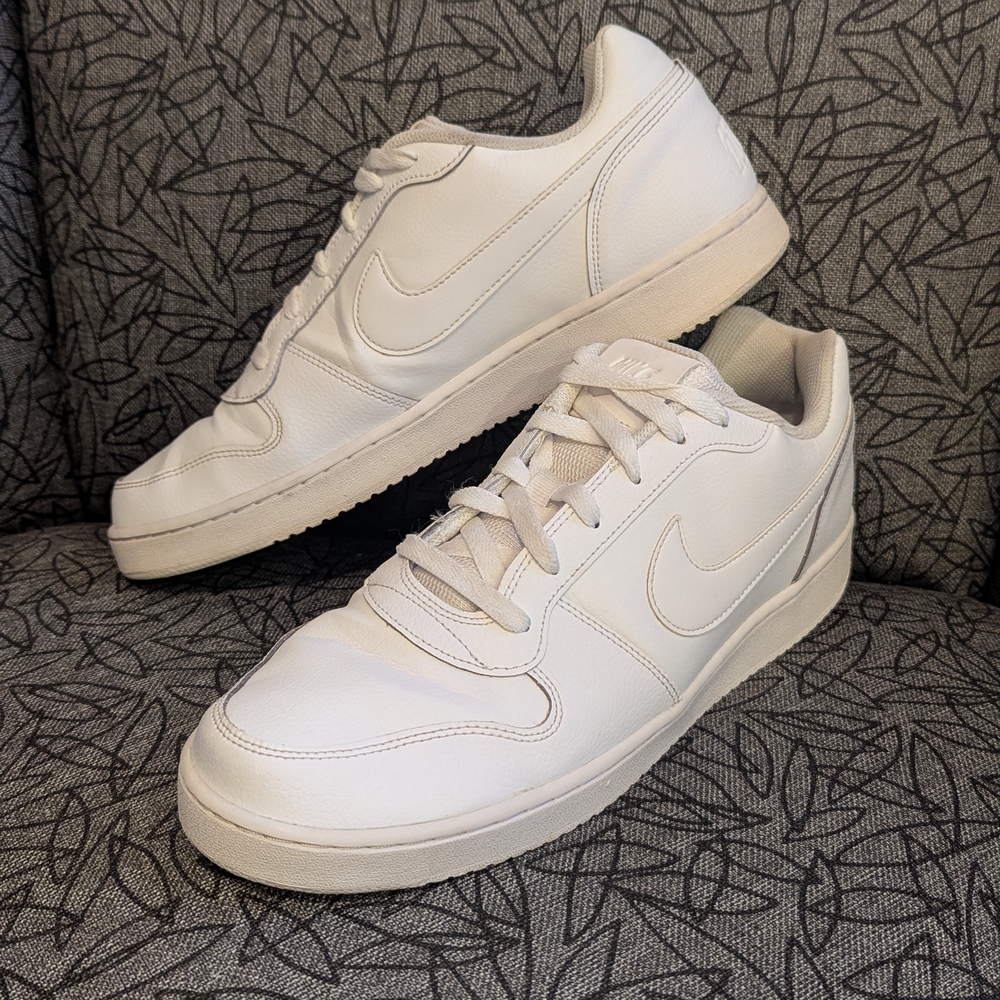 Nike White Retro Low-Top Sneakers